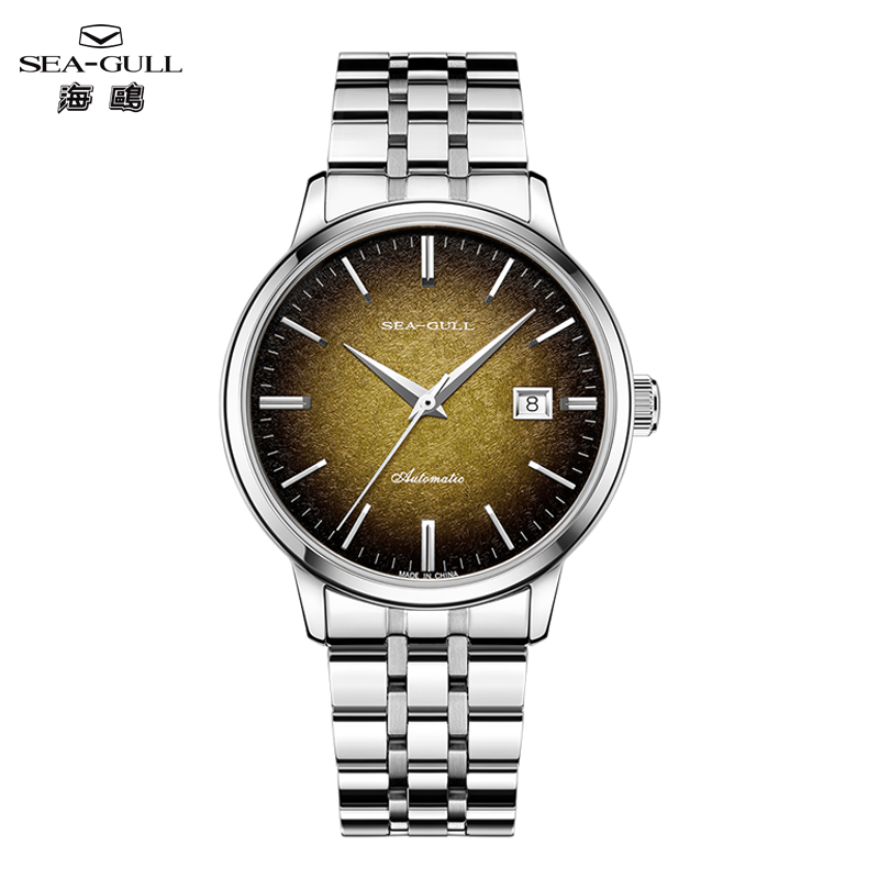 Omega Watch Constellation - Seagull ธุรกิจ Minimalist Series นาฬิกาผู้ชายอัตโนมัตินาฬิกา 40MM