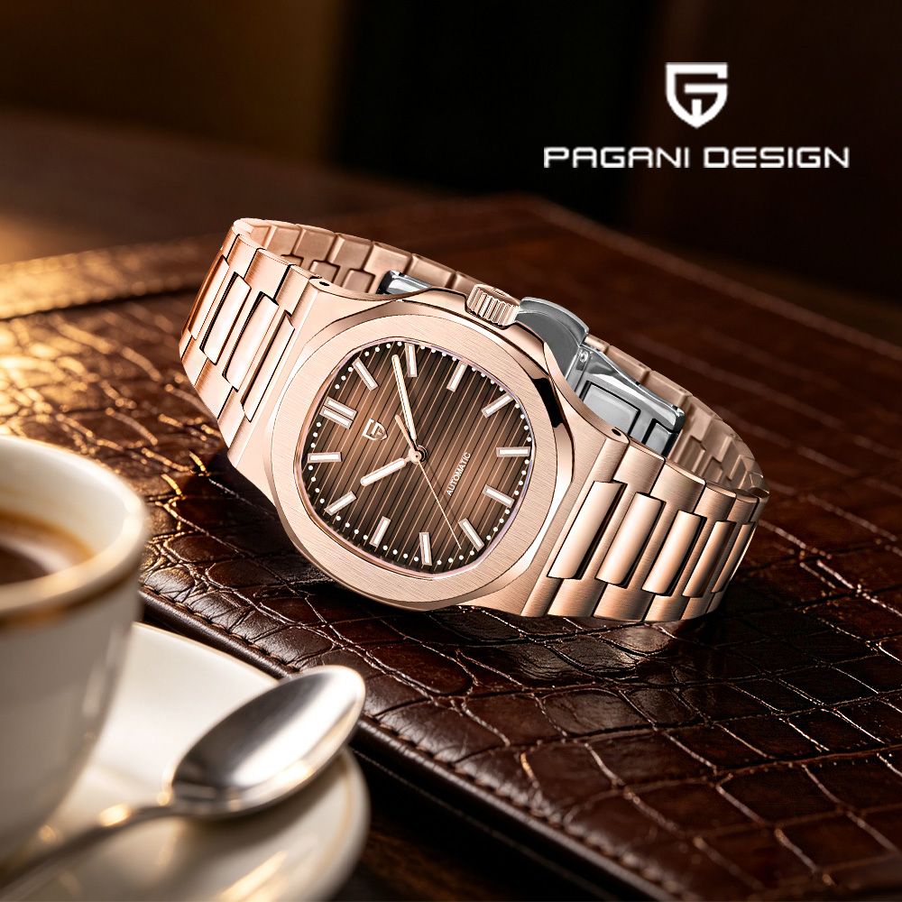 นาฬิกาผู้ชายแบรนด์ Pagani Desi - Patek Philippe Watch Nautilus บทวิจารณ์และราคา