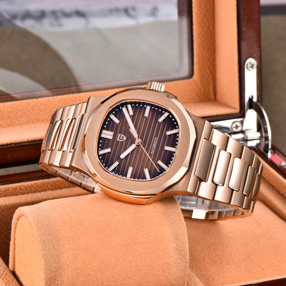 นาฬิกาผู้ชายแบรนด์ Pagani Desi - Patek Philippe Watch Nautilus บทวิจารณ์และราคา