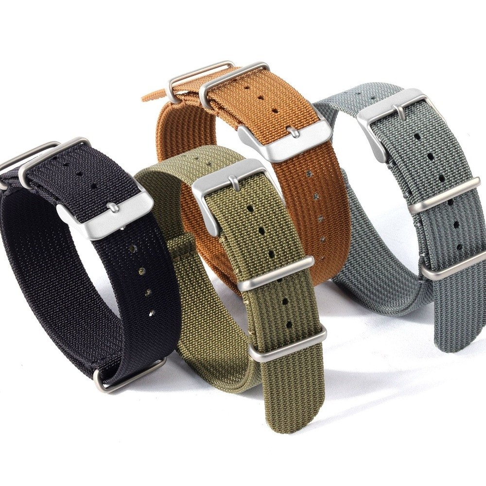 สายนาฬิกา NATO ขนาด 14/16/18/2 - Nato Strap Nylon บทวิจารณ์และราคา